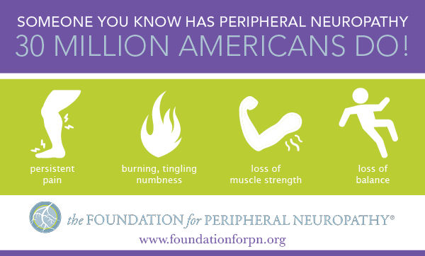 someone you know has peripheral neuropathy, 30 million americans do