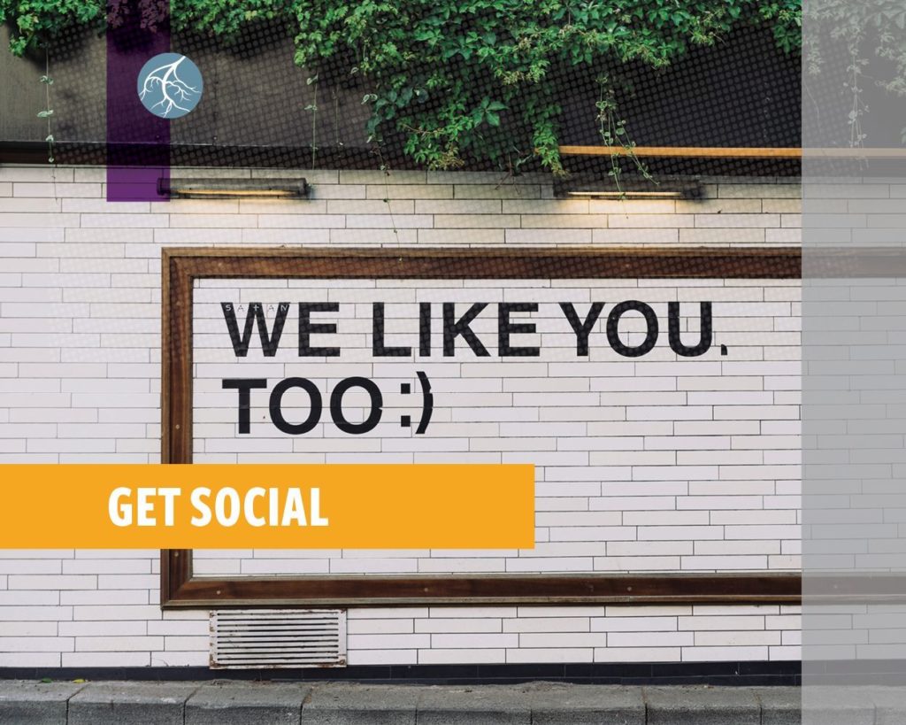 we like you too, get social