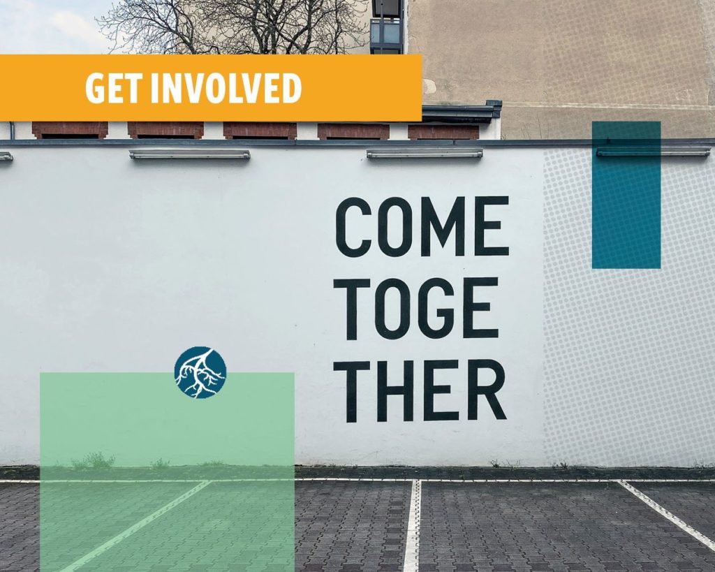 come together wall mural